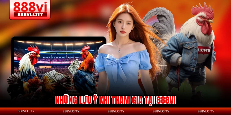 Những lưu ý khi tham gia tại 888VI